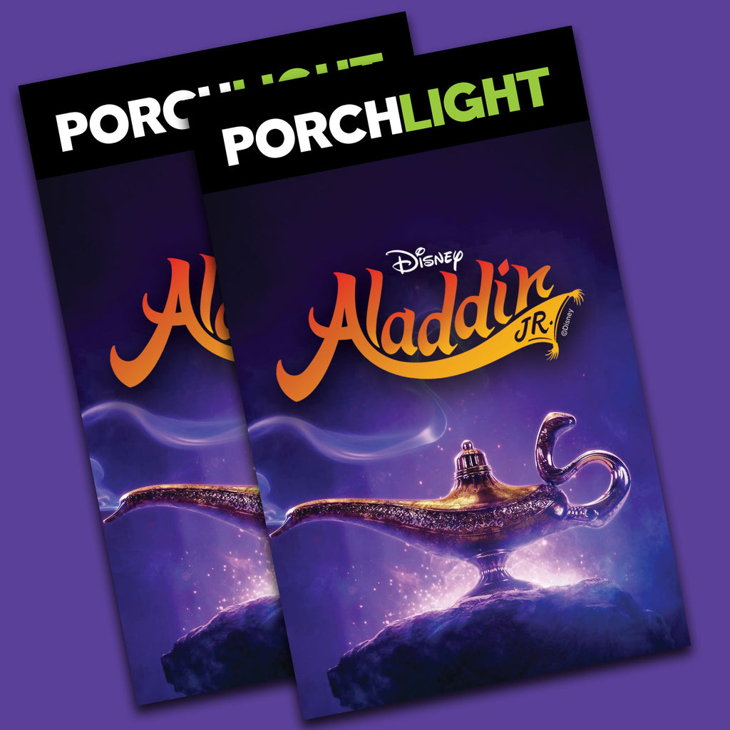 Academy Jr 'Aladdin' Playbill Ad