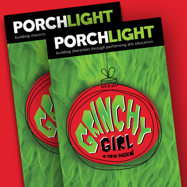 Grinchy Girl - Playbill Ad