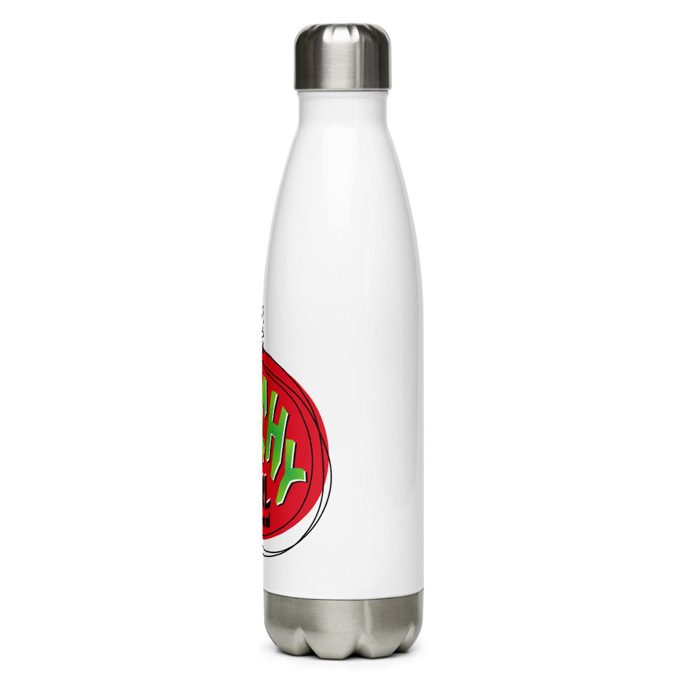 Grinchy Girl Stainless Steel Water Bottle