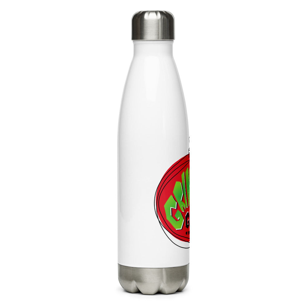 Grinchy Girl Stainless Steel Water Bottle