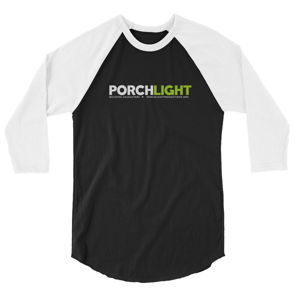 Porch Light Black/White Raglan Shirt