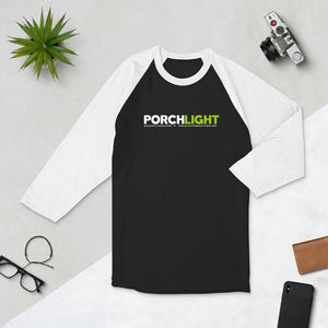 Porch Light Black/White Raglan Shirt