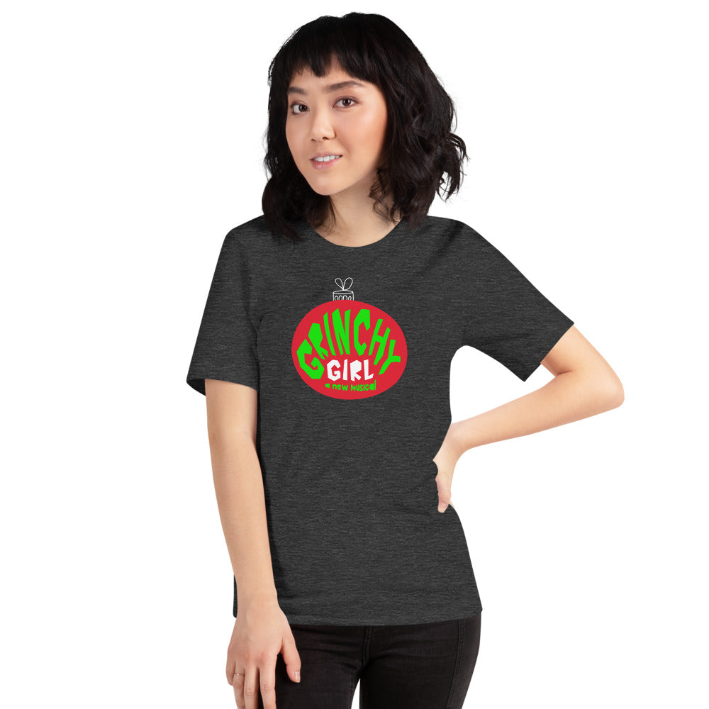 Grinchy Girl Adult Unisex T-Shirt