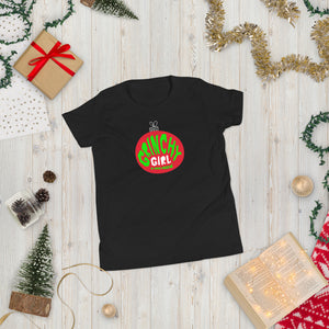 Youth Grinchy Girl Short Sleeve T-Shirt