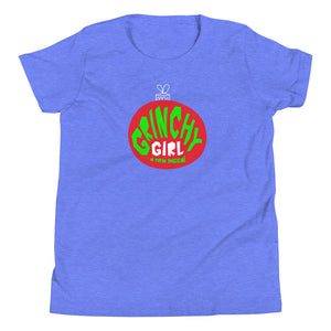 Youth Grinchy Girl Short Sleeve T-Shirt